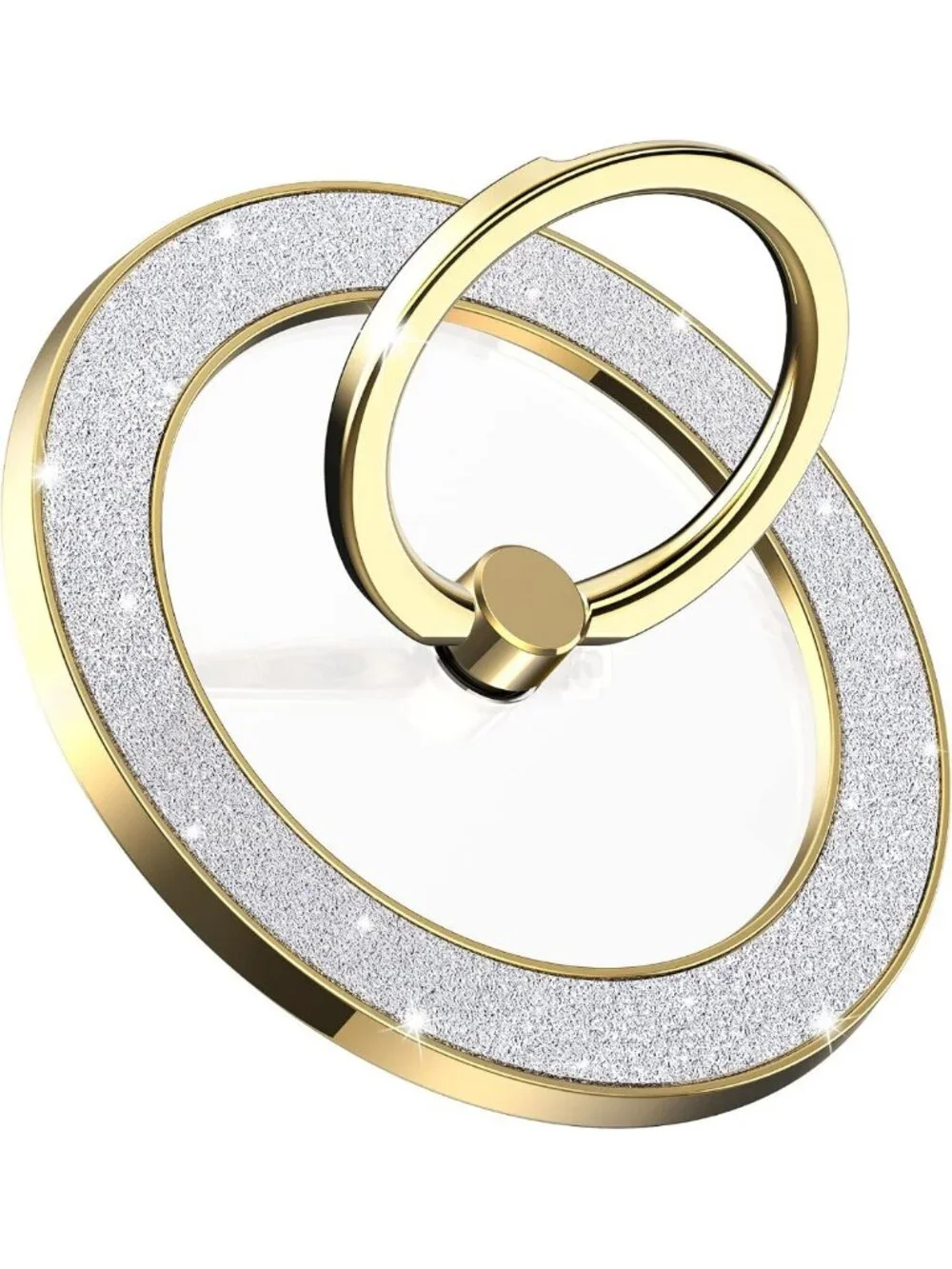 Glitter Magnetic Phone Ring Holder - 360° Rotation Grip Stand for MagSafe
